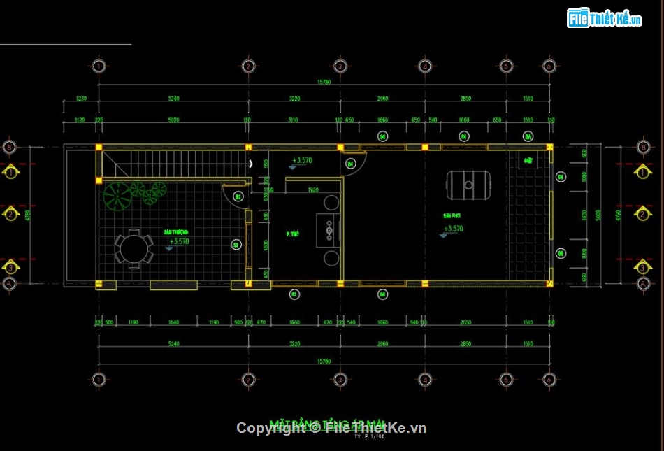 bản vẽ cad nhà phố 2 tầng,Bản vẽ autocad nhà phố 2 tầng,bản vẽ cad nhà phố,thiết kế nhà phố 2 tầng